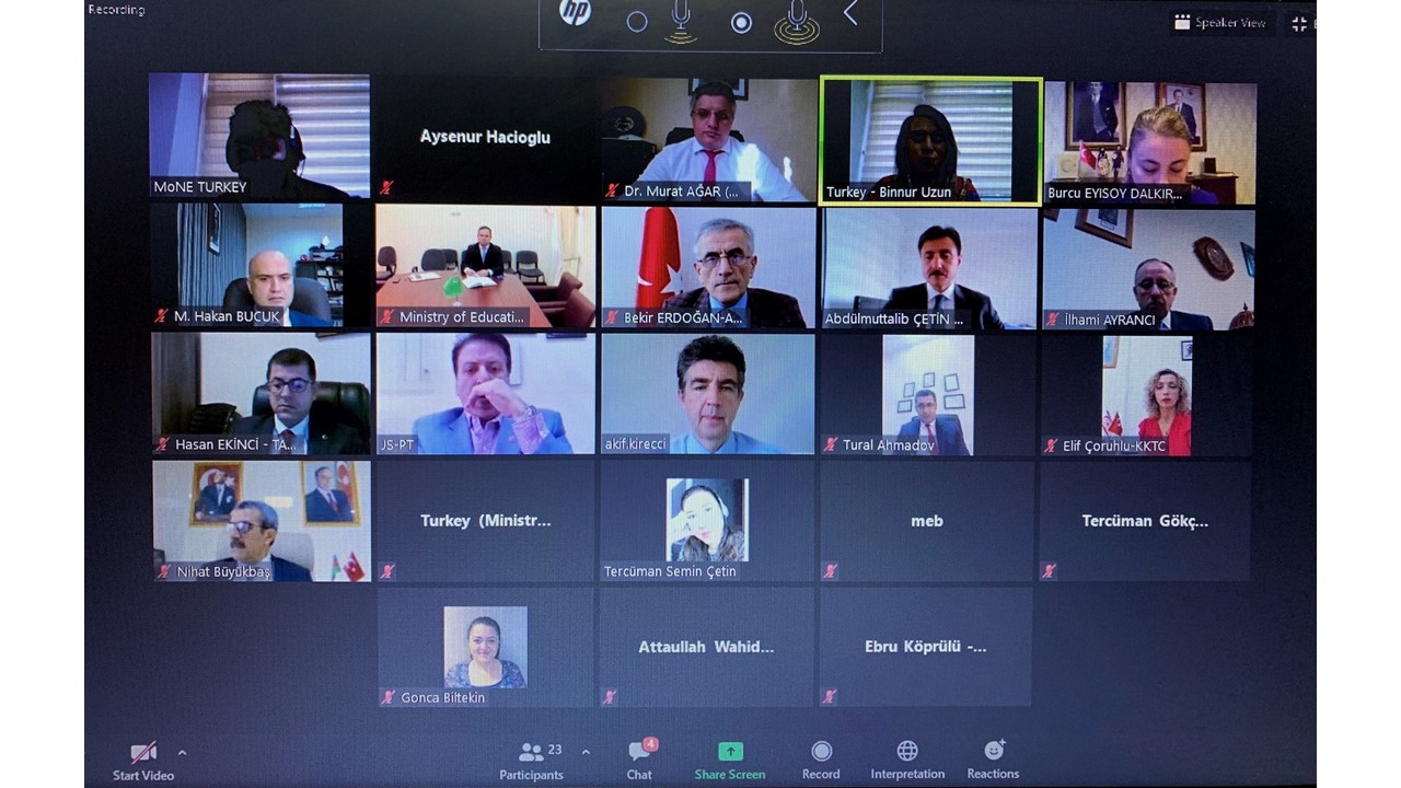 Distance Education Experience Sharing Workshop between ECO Member Countries during Covid-19 Pandemic