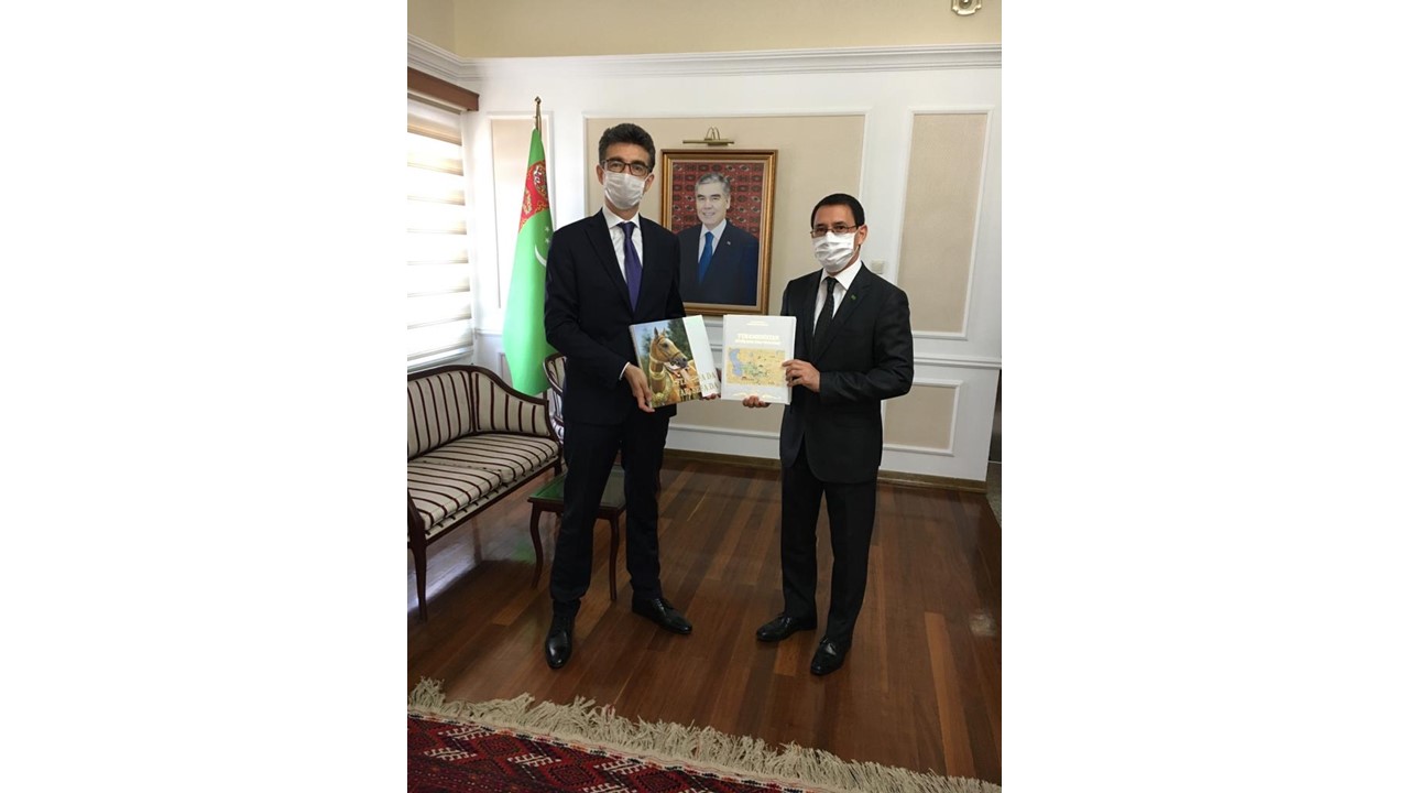 Visit to Ambassador of Turkmenistan to Turkey