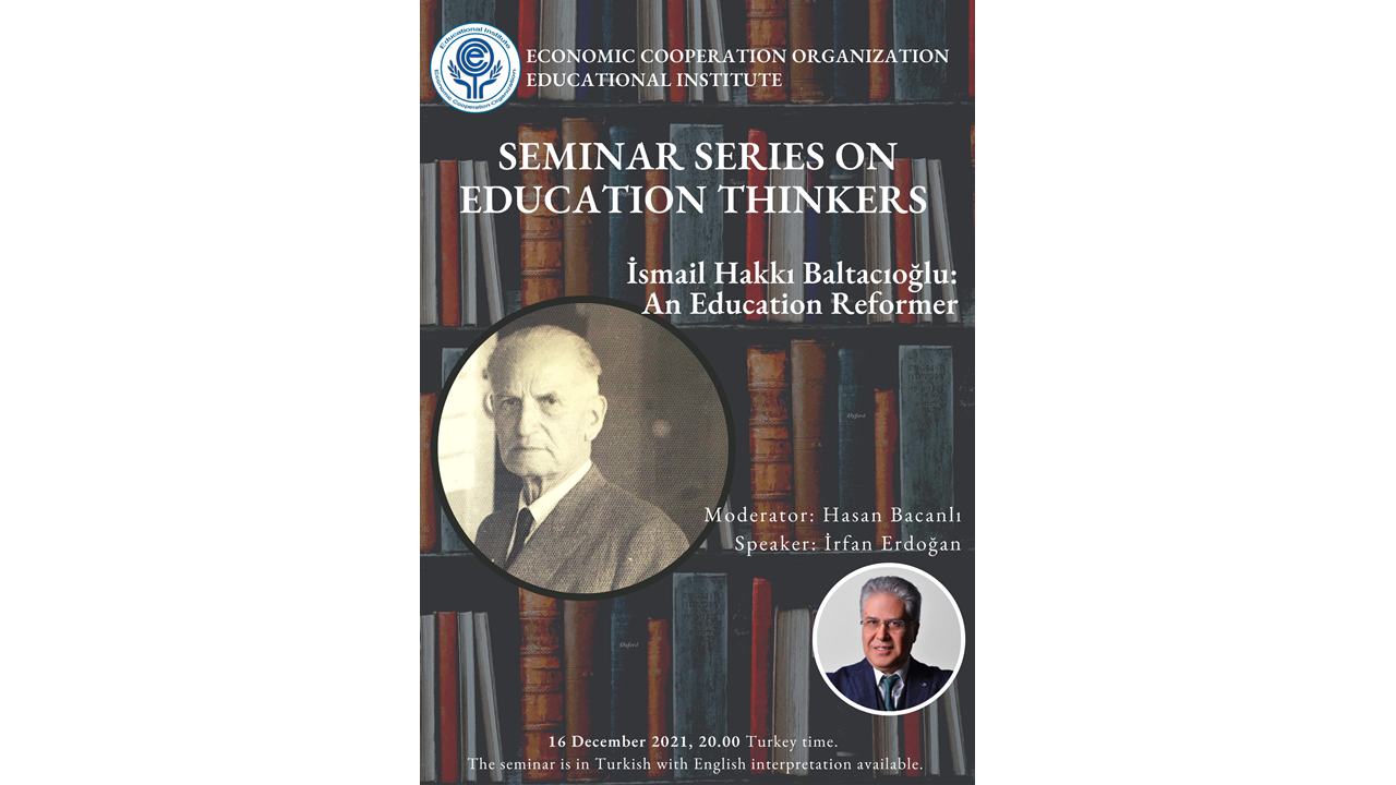 ECOEI Seminar Series on Education Thinkers