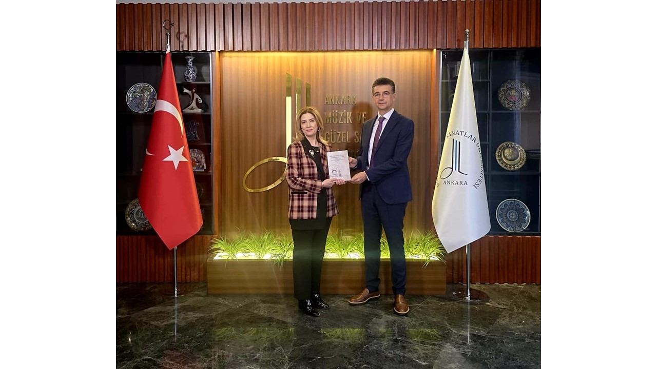 ECOEI President Visits Ankara Music and Fine Arts University to Discuss Cooperation in Arts Education
